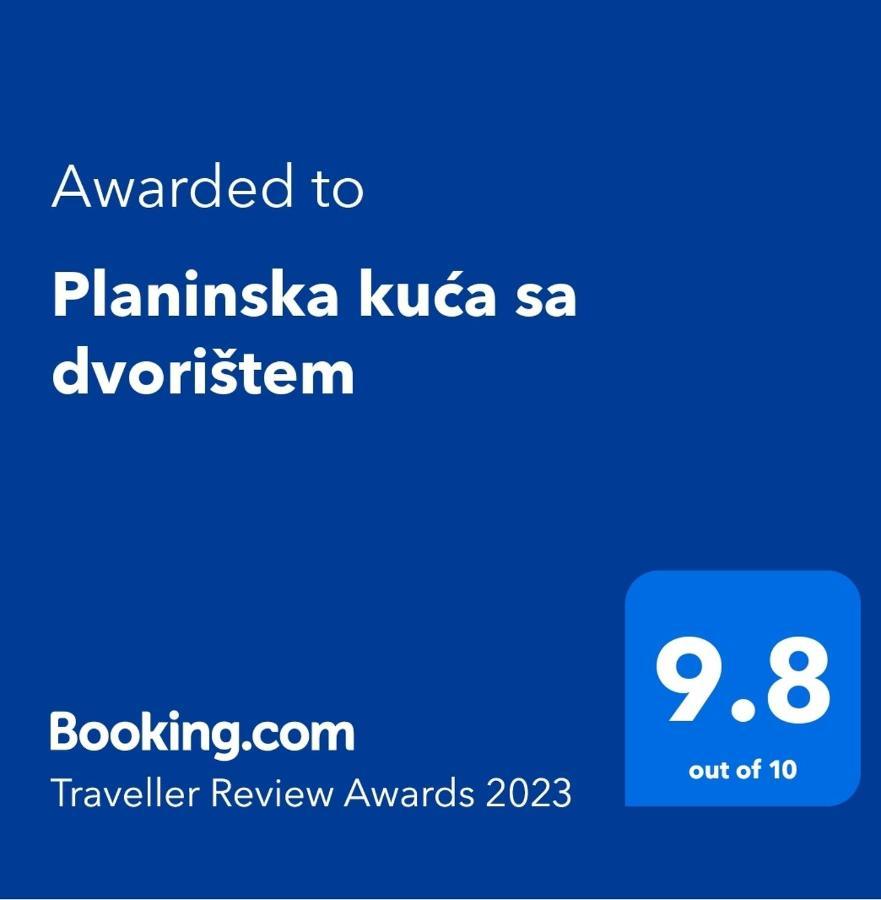 Вилла Planinska Kuca Sa Dvoristem Златибор Экстерьер фото